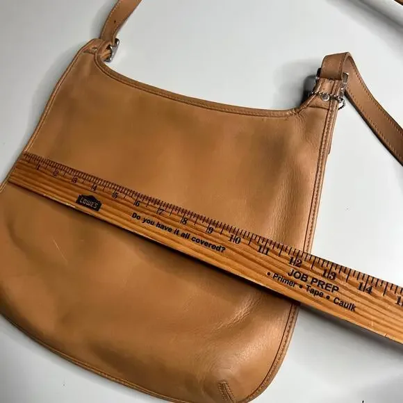 Coach Tan Leather Shoulder Bag - Picture 7 of 11